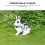 4Pcs Rabbit Hamster Mesh Vest Harness Leash Assorted Color Lightweight 6