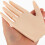 Beige Silicone Fingernail Practice Hand Reusable Artificial Hand 3