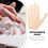 Beige Silicone Fingernail Practice Hand Reusable Artificial Hand 8