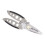 16 in 1 Electrician Pliers - 7 Inch Multi-Function Cable Stripper Gray 12