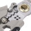 16 in 1 Electrician Pliers - 7 Inch Multi-Function Cable Stripper Gray 9