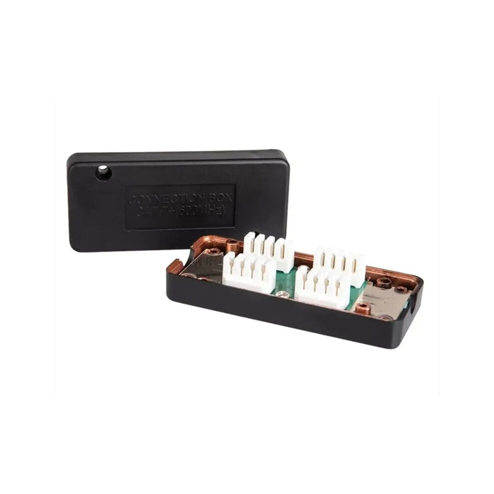 1 Pcs Cat7 Rj45 Junction Box Network Adapter 600Mhz Ethernet Lan Cable Lsa Connection Adaptor Rj45 Extention Bronze 6032664185575