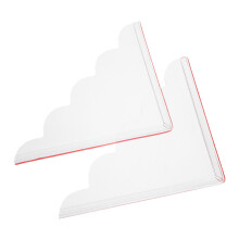 1Paire Anti-Éclaboussures Acrylique Transparent Décoratif Pour Cuisine