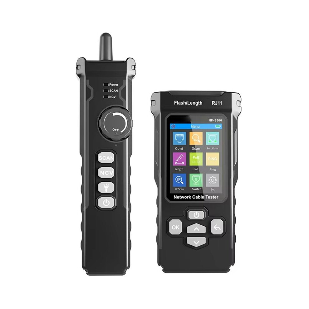 Nf-8506 Network Cable Tester Supports Test/Ip Scan/Network Port Speed Multifunction Cable Tracker Finding Tool 6031550417660