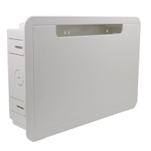 9 Inch in-Wall TV Media Box-Recessed TV Outlet&Network Enclosure for / TV/Fire TV Stick/ One Connect