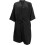 Cape Cliente Noire En Tissu , Confortable, Pour Salon De 8