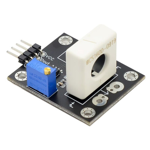 WCS1600 3-5V Hall Current Sensor Adjustable DC100A 70A 35A Short over-Current Detector Protection Module