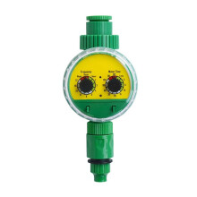 Grüner Garten-Bewässerungsschlauch Aus Kunststoff für Den Außenbereich, Elektronisch, Automatisch, mit Timer, Wasserhahn, Wasserschlauch