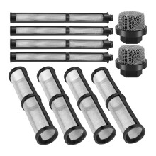 Zestaw FiltróW do Natrysku Bezpowietrznego, Kompatybilny z NarzęDziem do Natrysku Bezpowietrznego 390 395 490,60 Premium Sito Filtra do UrząDzeń