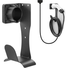 Kabel-Organizer für EV-Ladegeräte, Wandhalterung, Kabelhalter für Elektroauto-Ladegeräte und PlugHolster-Dock