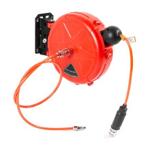 Retractable Air Hose Reel 10m Wall Mounted Automatic Rewind Air Hose Tool with Swivel Bracket Air Compressor Supplies