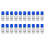Rg6 F Type Connector Coax Coaxial Compression Fitting 20 Pack () 1