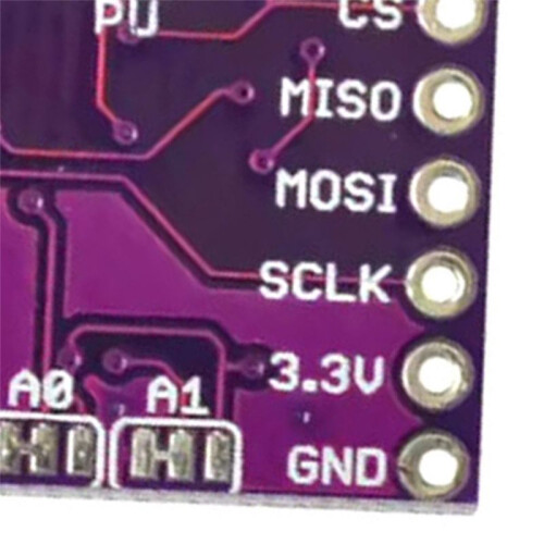 MLX90393 3D Digital Hall Sensors 3D Position of the Rotational Angular Displacement Sensor Board Contactless