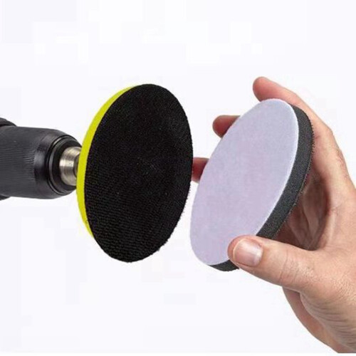 10Pc 75mm Soft-Density Interface Pad Sponge Cushion Buffer Backing Pads Hook/ Loop Face Sanding Discs Abrasive Tools 2