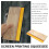 1Ensemble Racloir En Bois Et Caoutchouc Coloré Pour Impression Textile 6