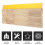 1Ensemble Racloir En Bois Et Caoutchouc Coloré Pour Impression Textile 8