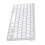 78 Keys Wireless Silent Bluetooth Keyboard - Slim Silver for Laptop & Desktop 8