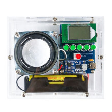 Receptor de Radio FM Kit de Soldadura Electrónica Pantalla LCD Electrónica de Bricolaje para Autoensamblaje y Práctica de Soldadura, C-Kit