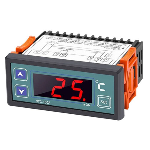 STC-100A Digital Temperature Controller AC220V Intelligent Temperature Regulator Refrigeration Heating Thermostat 1