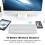 78 Keys Wireless Silent Bluetooth Keyboard - Slim Silver for Laptop & Desktop 3