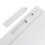 78 Keys Wireless Bluetooth Keyboard, Silver, Slim, Silent Buttons for PC & Tablet 8