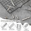 1/4 to 4mm Bit Adapter, 6 PCS Hex Screw Driver Bit Adapter Magnetic, 1/4 to 4mm Hex Adapters,for Bits Set 3