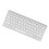 78 Keys Wireless Silent Bluetooth Keyboard - Slim Silver for Laptop & Desktop 6