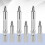 1/4 to 4mm Bit Adapter, 6 PCS Hex Screw Driver Bit Adapter Magnetic, 1/4 to 4mm Hex Adapters,for Bits Set 5