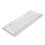78 Keys Wireless Silent Bluetooth Keyboard - Slim Silver for Laptop & Desktop 1