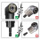 4PCS Right Angle Drill Attachment Impact Grade Power Hand Tool Driver Rotatable Socket Adapter Extension Set 3