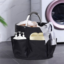 Dark Portable Foldable Storage Bag Gardening Tool Bag Manual Tool Bag Planting Props Shopping Camp Basket