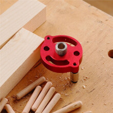 3-10mm Aluminum Alloy Dowel Jig - Handheld Drill Guide for Straight, Easy Holes