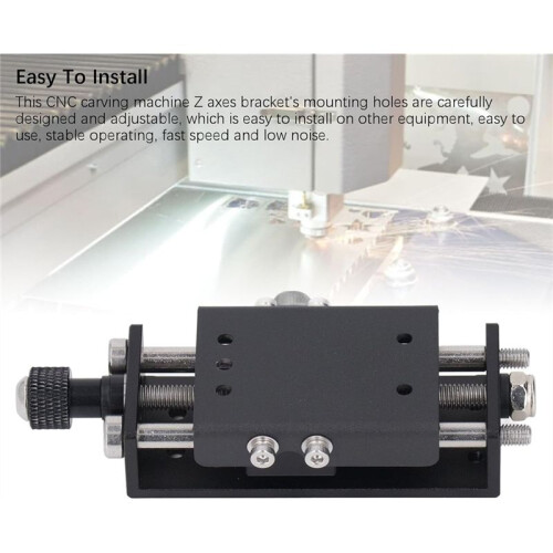 Stainless Steel CNC Carving Machine Z Axis-Lifting Module Bracket with Adjustable Height for TTS 55 PRO 2