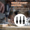 3PC Wobble Socket Adapters Universal Joint Swivel Socket Set, 1/4 Inch Hex Shank to 1/4 3/8 1/2 Square Socket Drives 2
