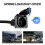7 Way RV Trailer Light Connector Socket 7 Pin Wire Electrical Trailer Adapter Quick Converter with Mounting Bracket 2