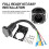 7 Way RV Trailer Light Connector Socket 7 Pin Wire Electrical Trailer Adapter Quick Converter with Mounting Bracket 3