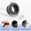 75499 Flex Coupler Garbage Disposal for ,Flex Discharge Anti-Vibration Tailpipe Mount Coupling Replace 74085 5