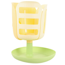 Rack À Fourrage Tulipe Jaune Support Mural Pour Petits Animaux