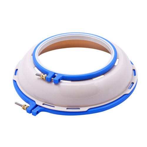 3Pièces Cercles Broderie Plastique Multiusages Multicolores Réglables