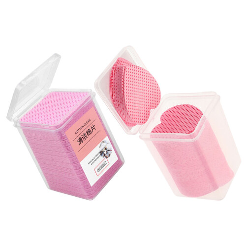 Lingettes Ongles Gel Peluche Rose, Compactes 2