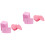 Lingettes Ongles Gel Peluche Rose, Compactes 6
