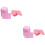 Lingettes Ongles Gel Peluche Rose, Compactes 8