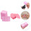 Lingettes Ongles Gel Peluche Rose, Compactes 11