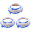 3Pièces Cercles Broderie Plastique Multiusages Multicolores Réglables 2
