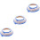 3Pièces Cercles Broderie Plastique Multiusages Multicolores Réglables 5