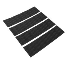4 Stück Schwarze Surfboard-Traktionspads Anti-Rutsch EVA für Skimboards & Kajaks