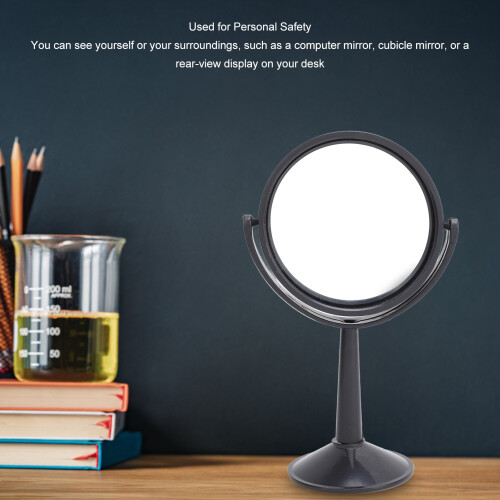 4 Inch Rotatable Convex Security Mirror for Desk, 360 View 2
