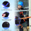 Waterproof Oxford Tool Waist Bag with Multiple Pockets, Adjustable Size 4