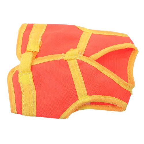 Veste Orange Réfléchissante En Polyester Pour Figurines 1/6