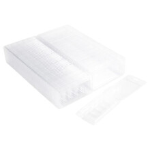 50 Pcs Wax Melt Containers, 5-Cavity Wax Melt Clamshell Molds,Clear Empty Plastic Wax Melt Mold for DIY Candles Making